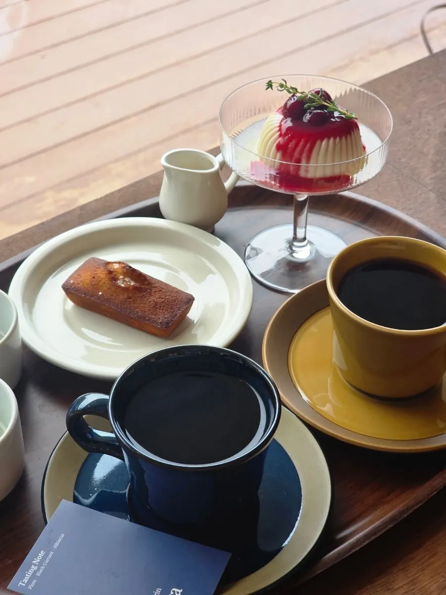 Soft, cloud-like sundubu pudding in a pretty cup