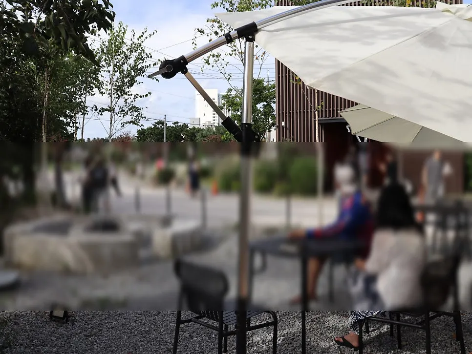 View of Coffee Dripper's outdoor space