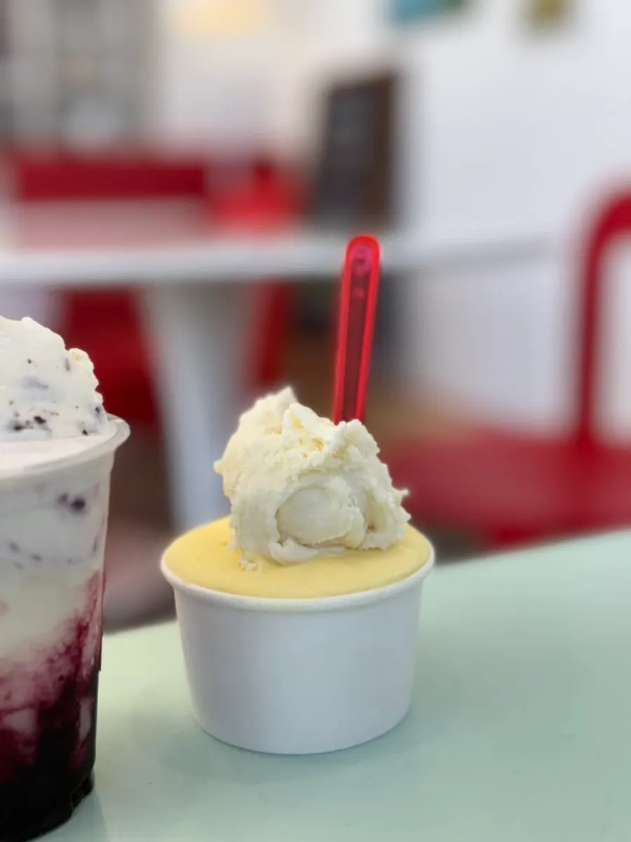 A gelato café near Gangneung Central Market