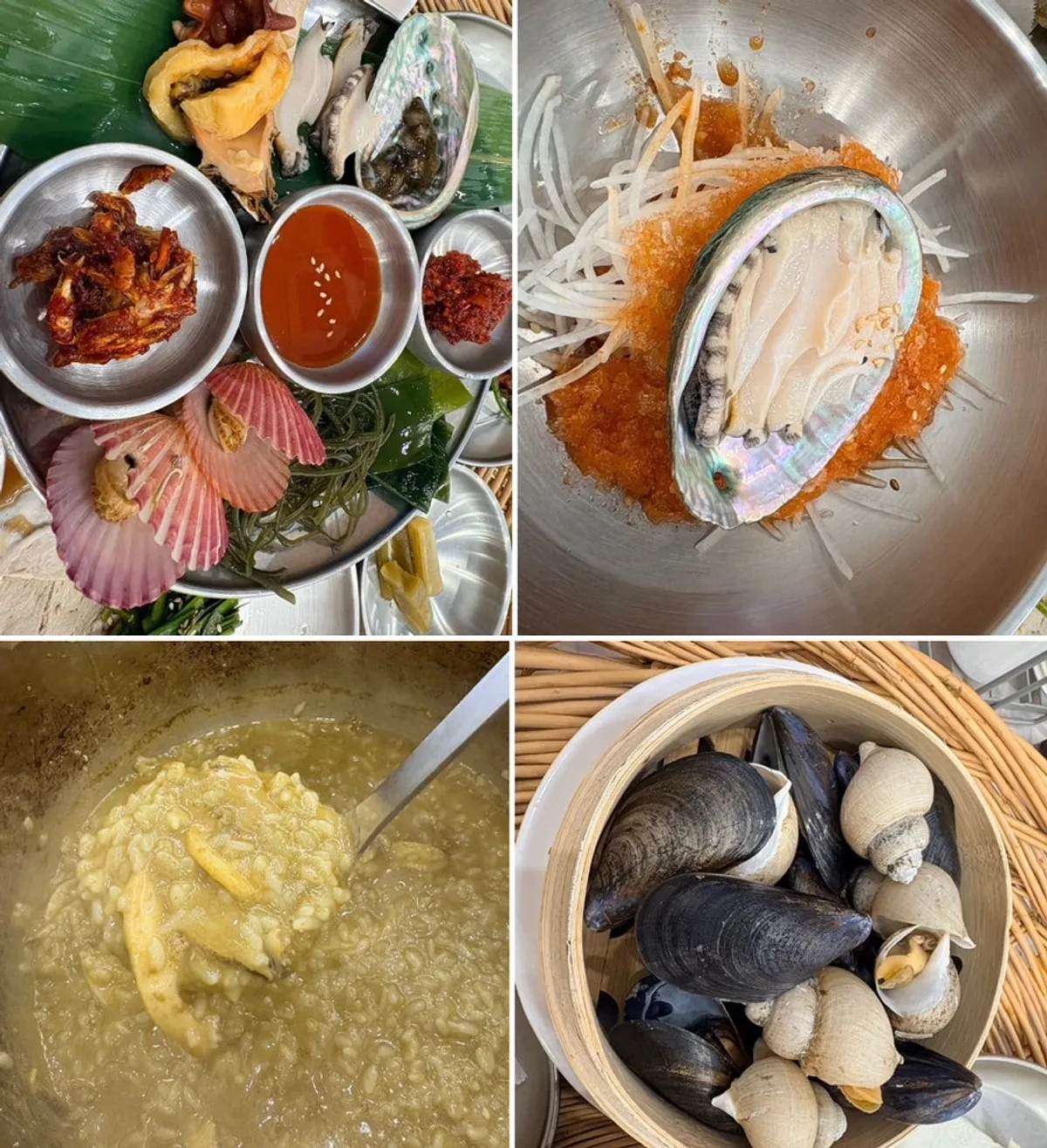 강릉전복해녀마을 전복죽과 해녀 해산물 한상 대표 사진