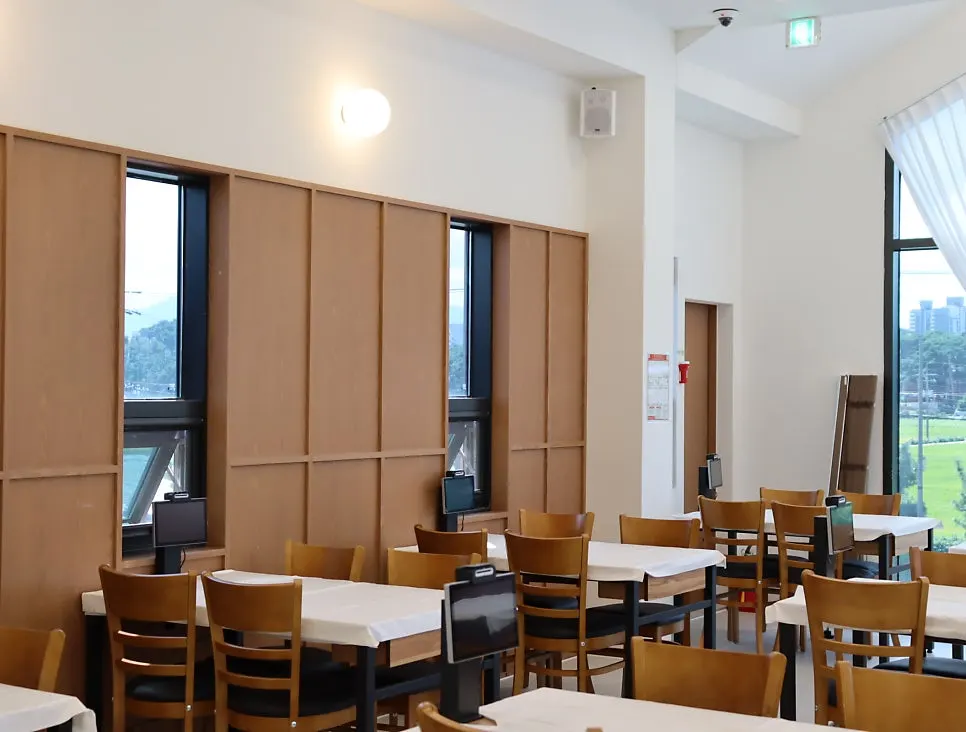 2nd floor seating by the picture window