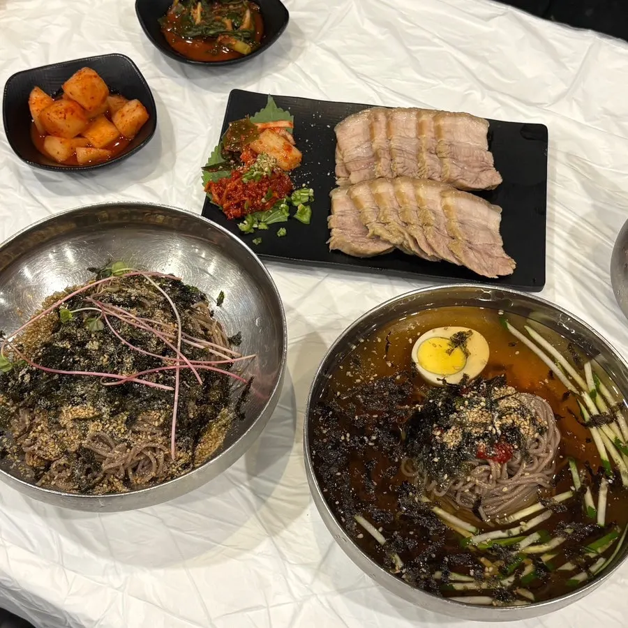 2인 세트 상차림