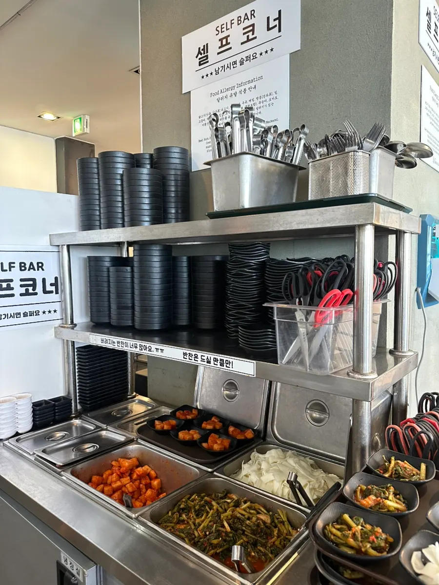 Ordering kiosk installed at each table