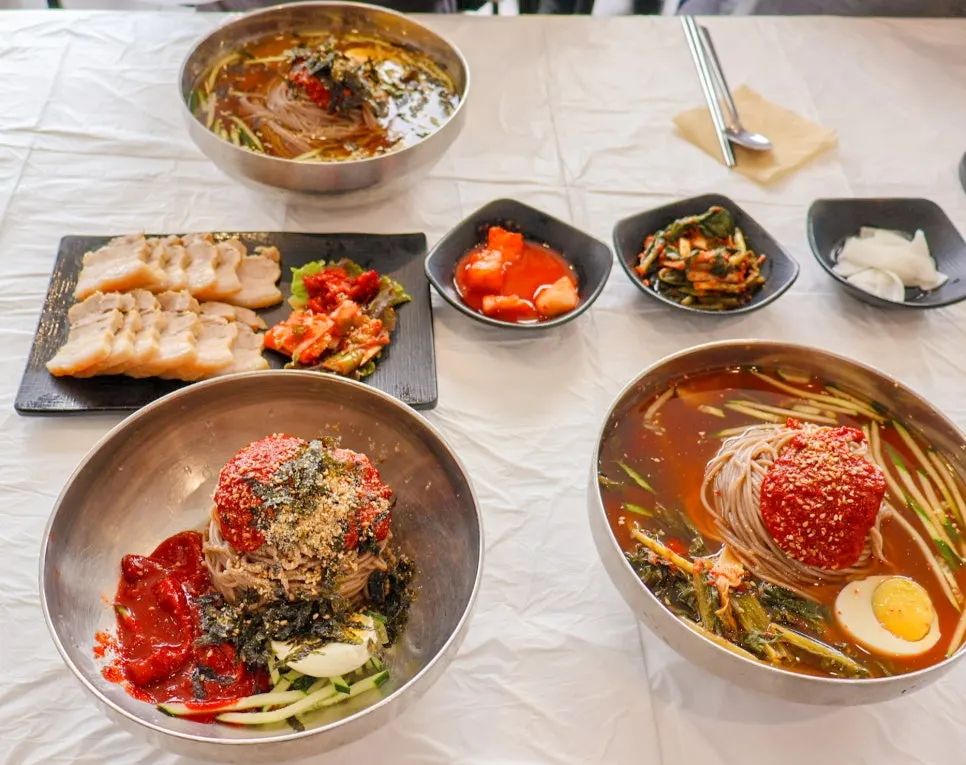 강문해변 앞 식사와 산책 동선