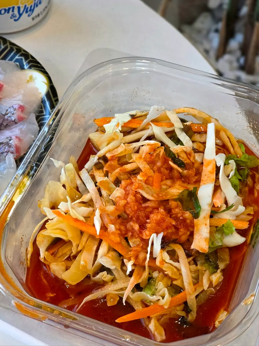 Sauces and side dishes doubled per person