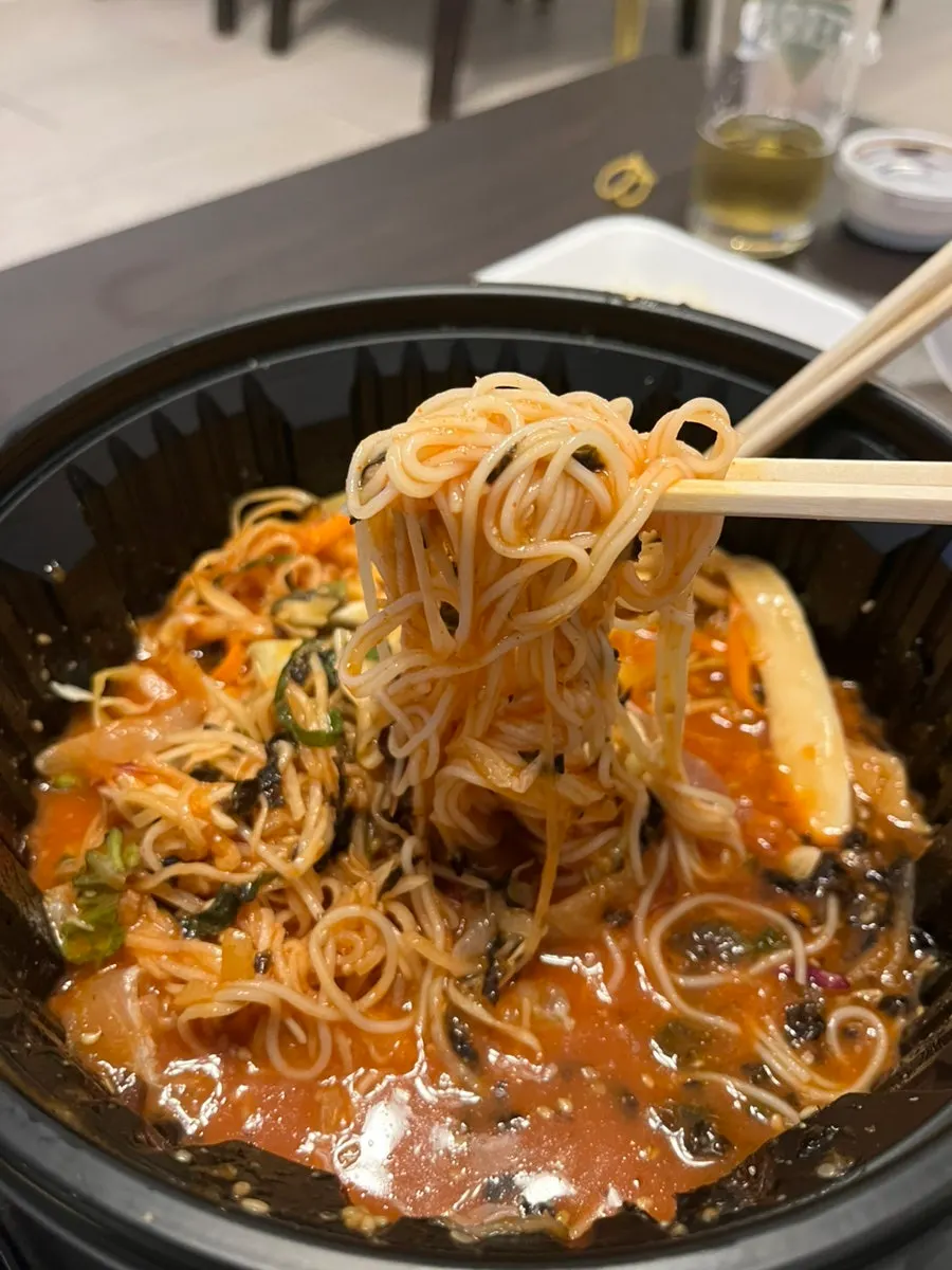 숙소에서 즐긴 강릉 회 포장 마무리