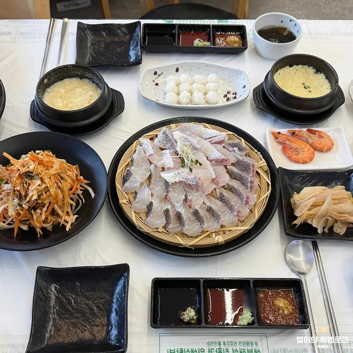 Featured photo of the red sea bream yubiki set at Samsami-ne Gyeongpodae Main Branch