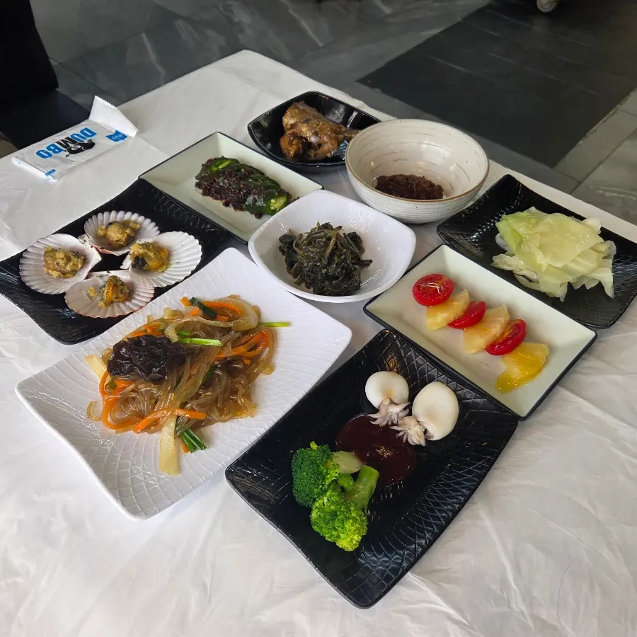 사임당한상 반찬과 밥상 차림
