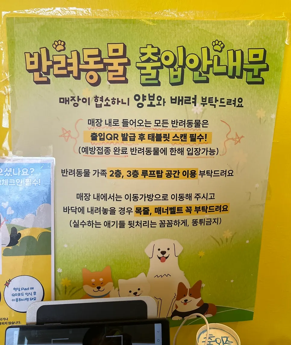 무료 대여용 빨간 목도리와 꽃 소품