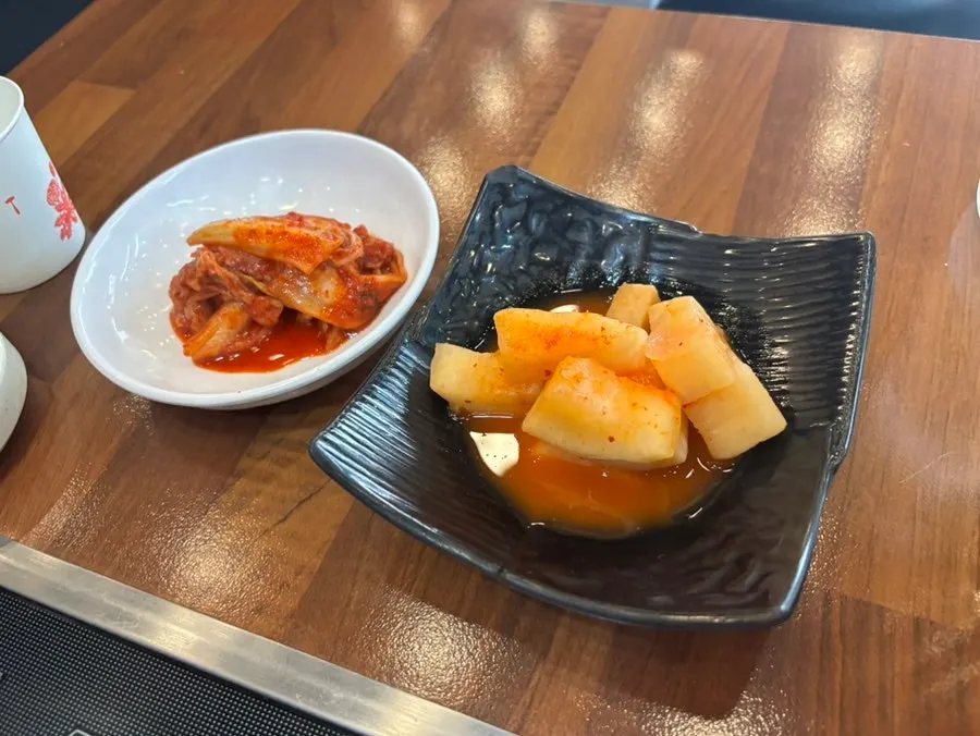순두부 콩비지 감자탕 냄비