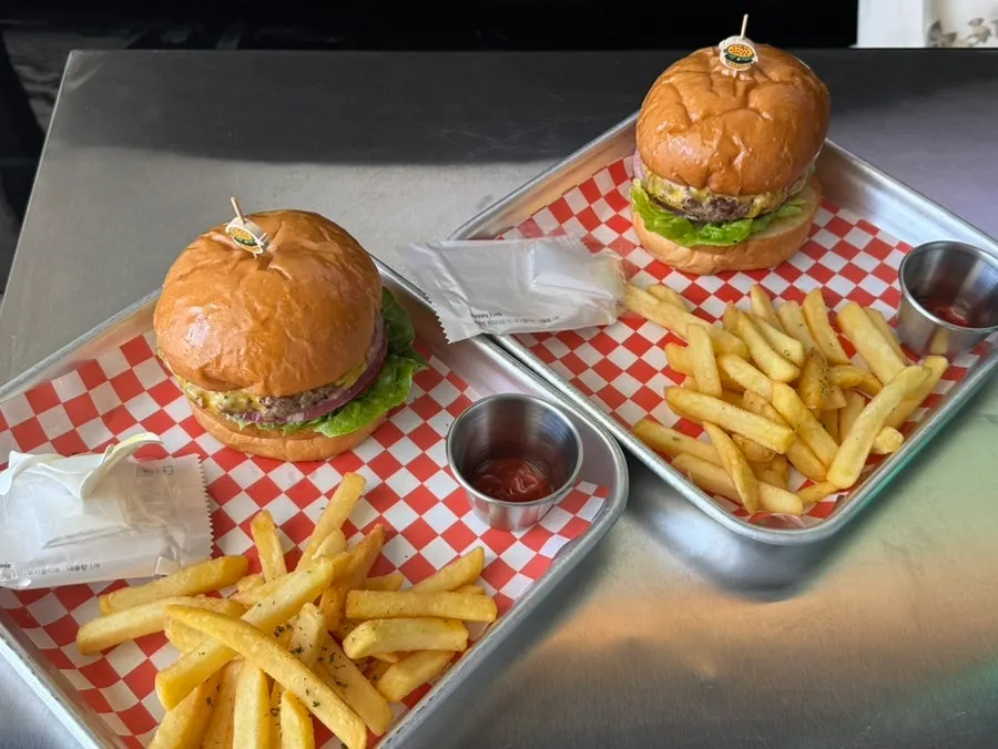 Crispy fries served at Moana Burger