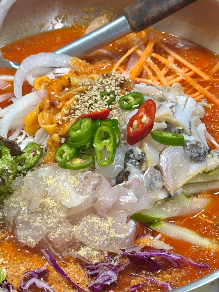 Side dishes made with ingredients grown by the restaurant