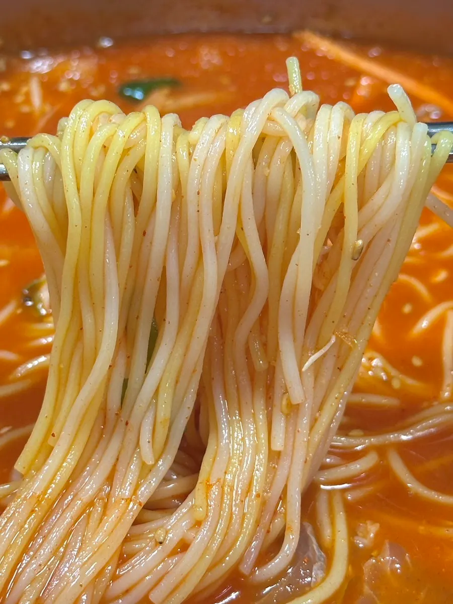 Generous seafood mulhoe and somyeon noodles