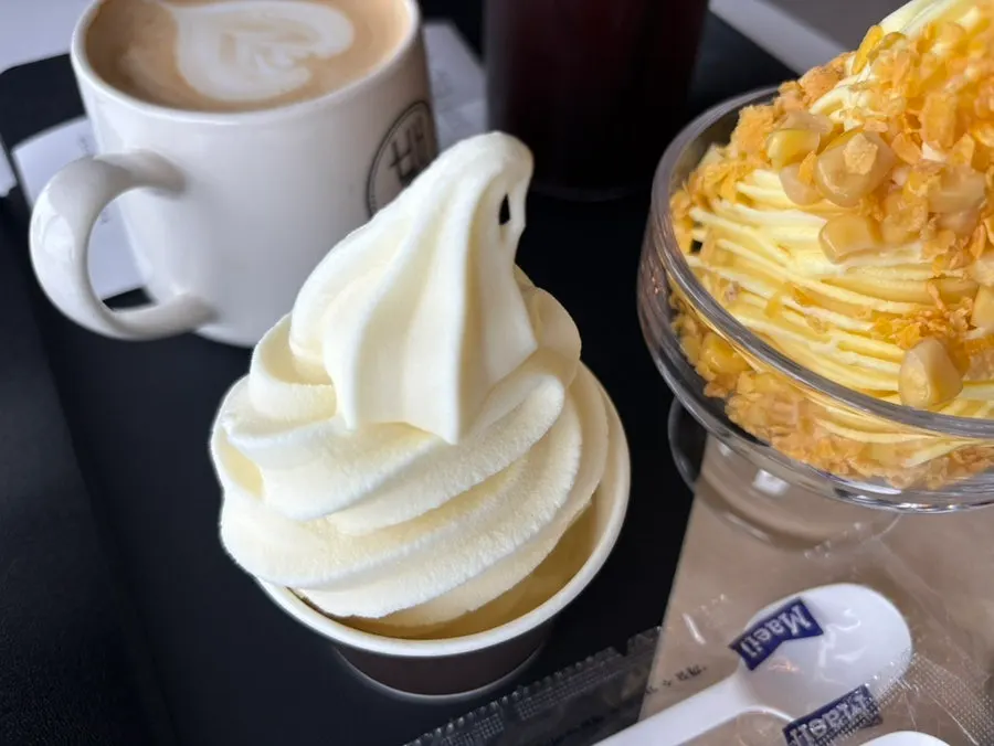 Sanghamokjang milk ice cream