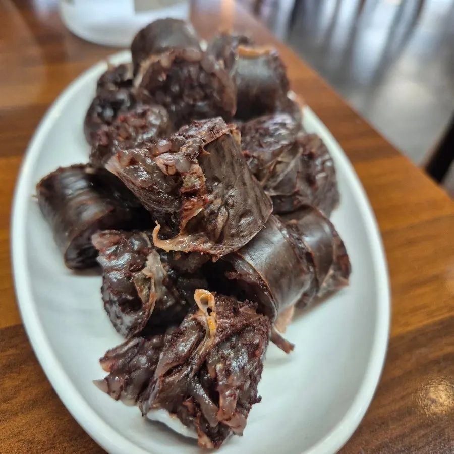 사이드 찰순대 한접시