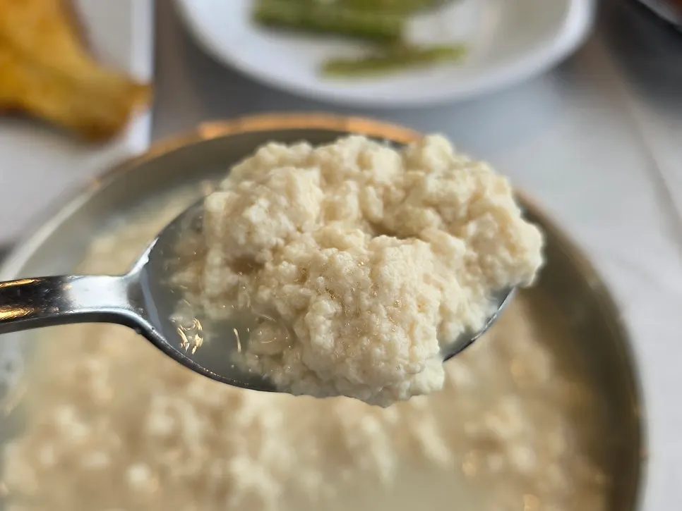 A warm bowl of Gangneung Chodang sundubu
