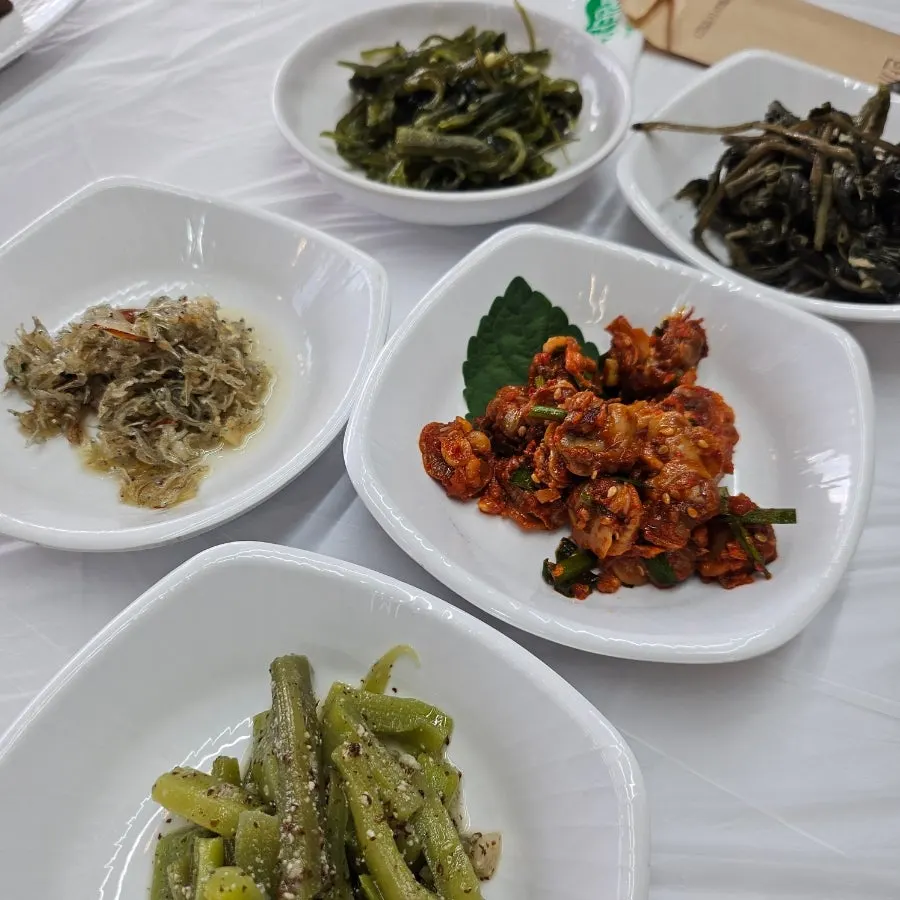 Rice eaten with Saimdang Bueok's side dishes