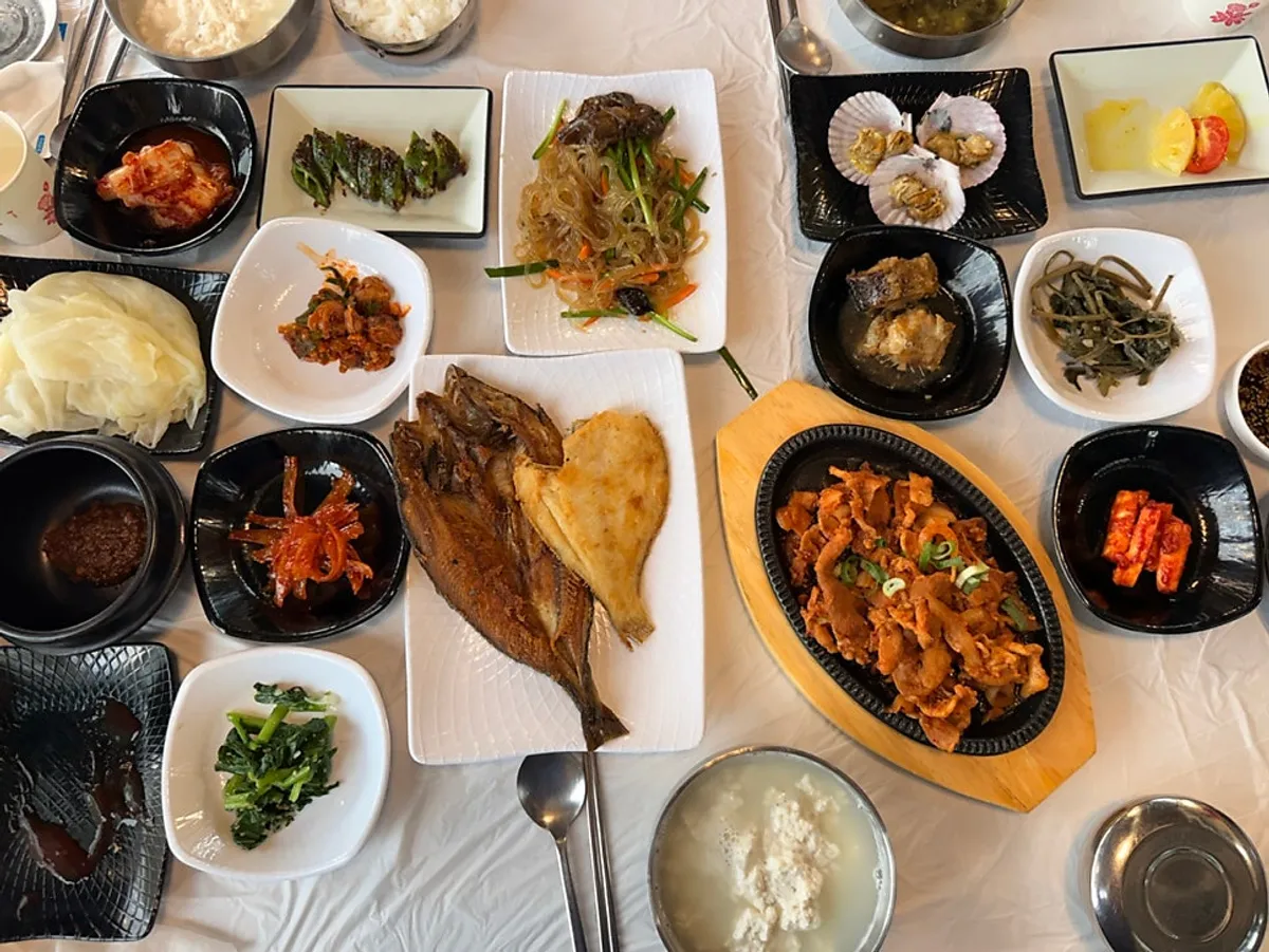 쫄깃한 잡채 한 접시