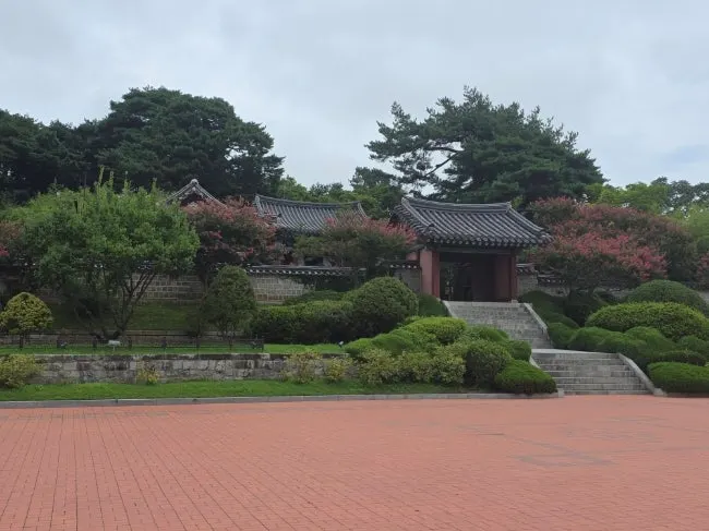 사임당부엌에서 가까운 강릉 오죽헌 입구