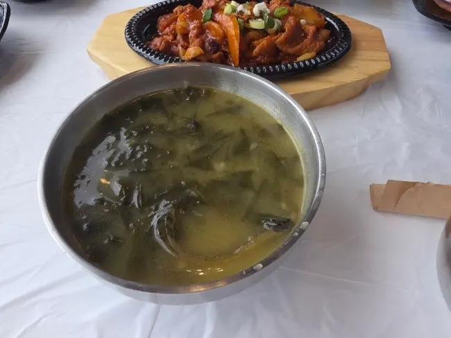 사임당부엌 사임당한상 전체 상차림