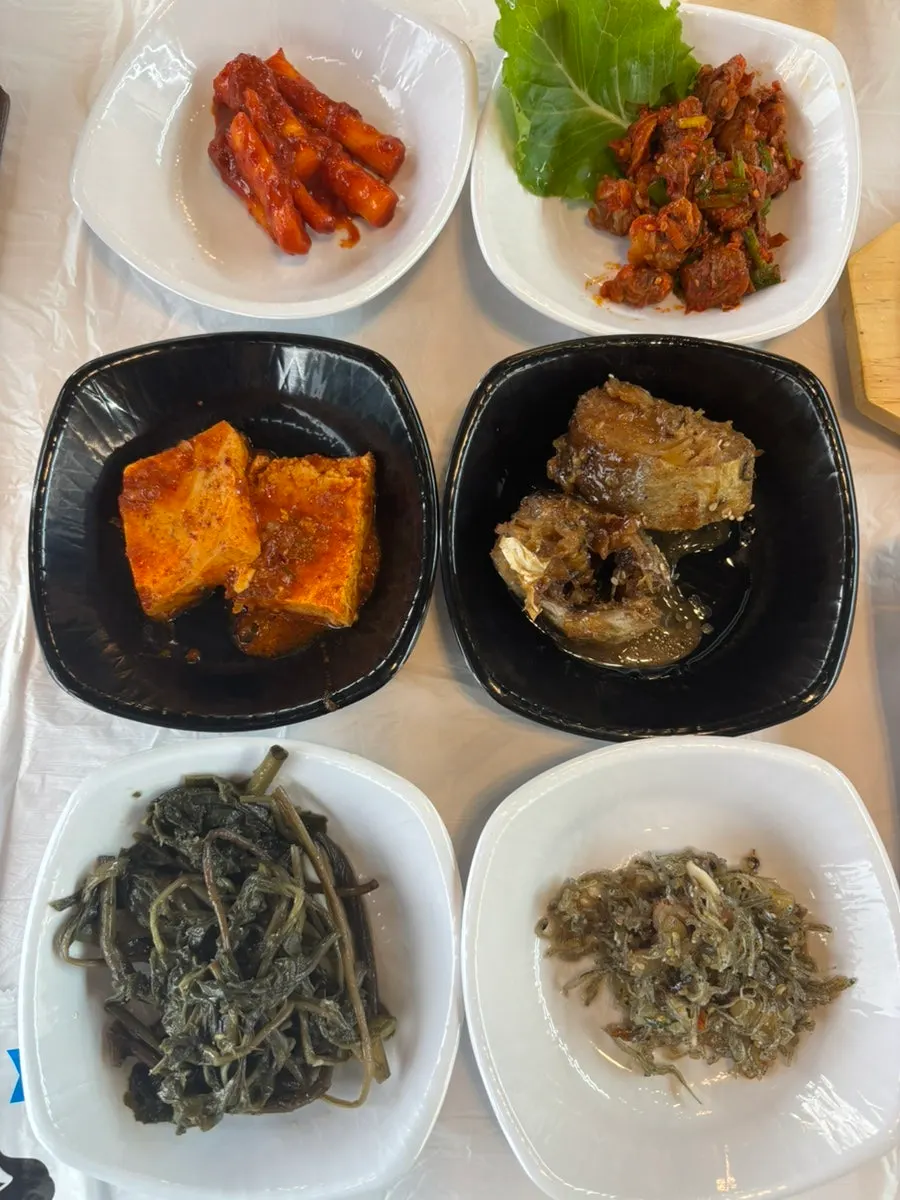 Saimdang Set Korean meal spread