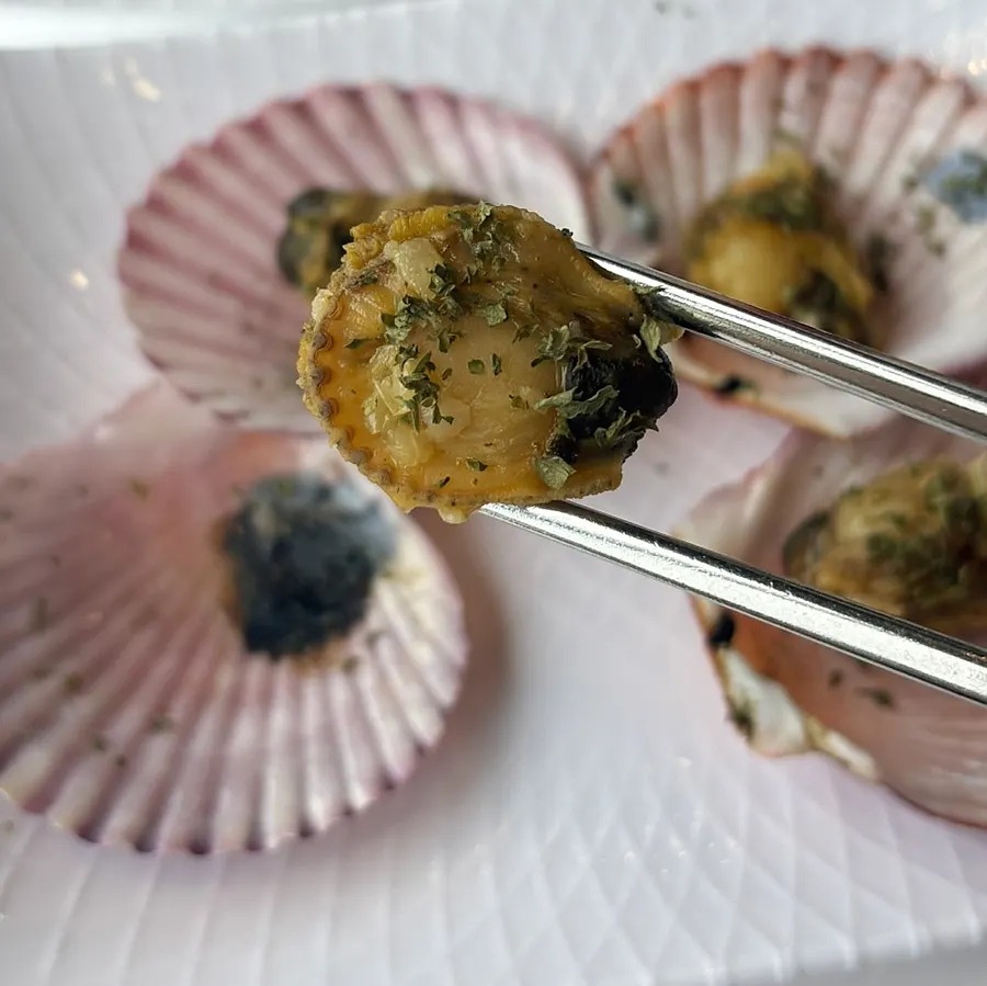 밑반찬 접시 클로즈업