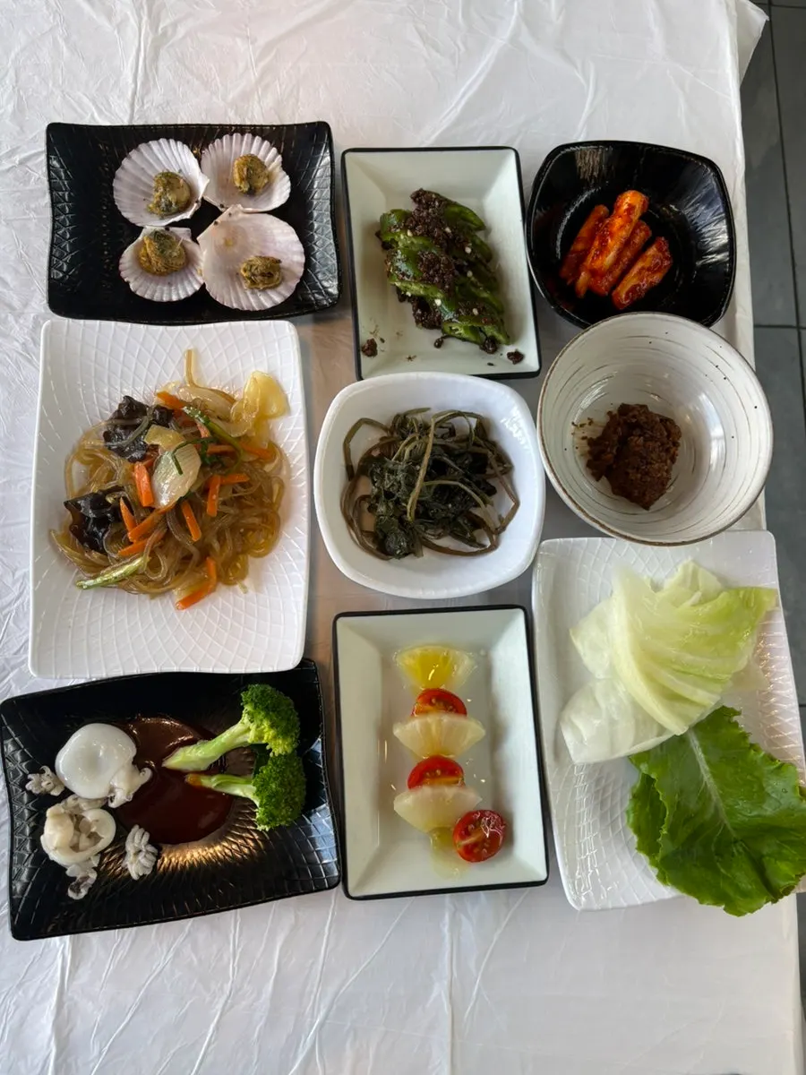사임당 한상 2인 상차림