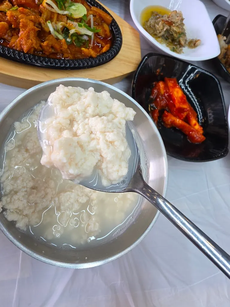 Nutty, mild Chodang soft tofu
