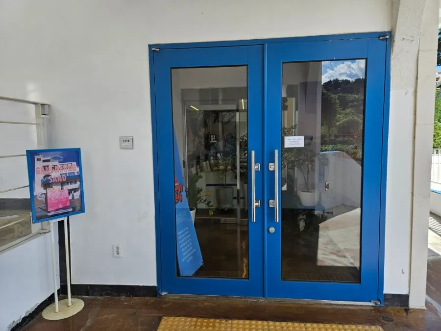 Interior of the 2nd floor store at Gangneung Sand Main Branch