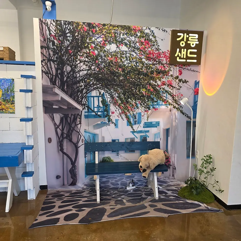 강릉샌드 본점 3층 포토존