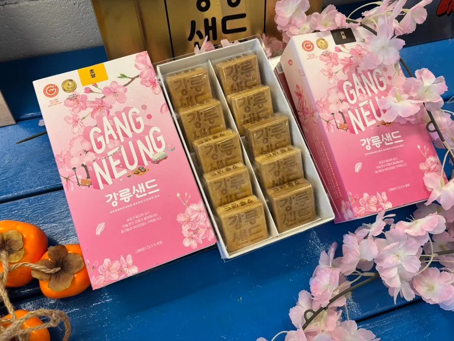 강릉샌드 본점 전시 코너 모습