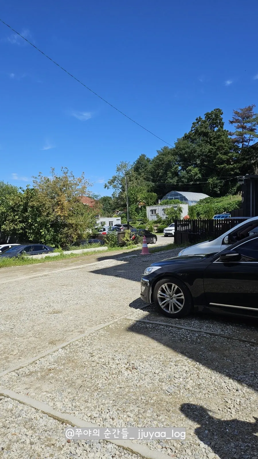 Dedicated parking area at Gangneung Sand Main Branch