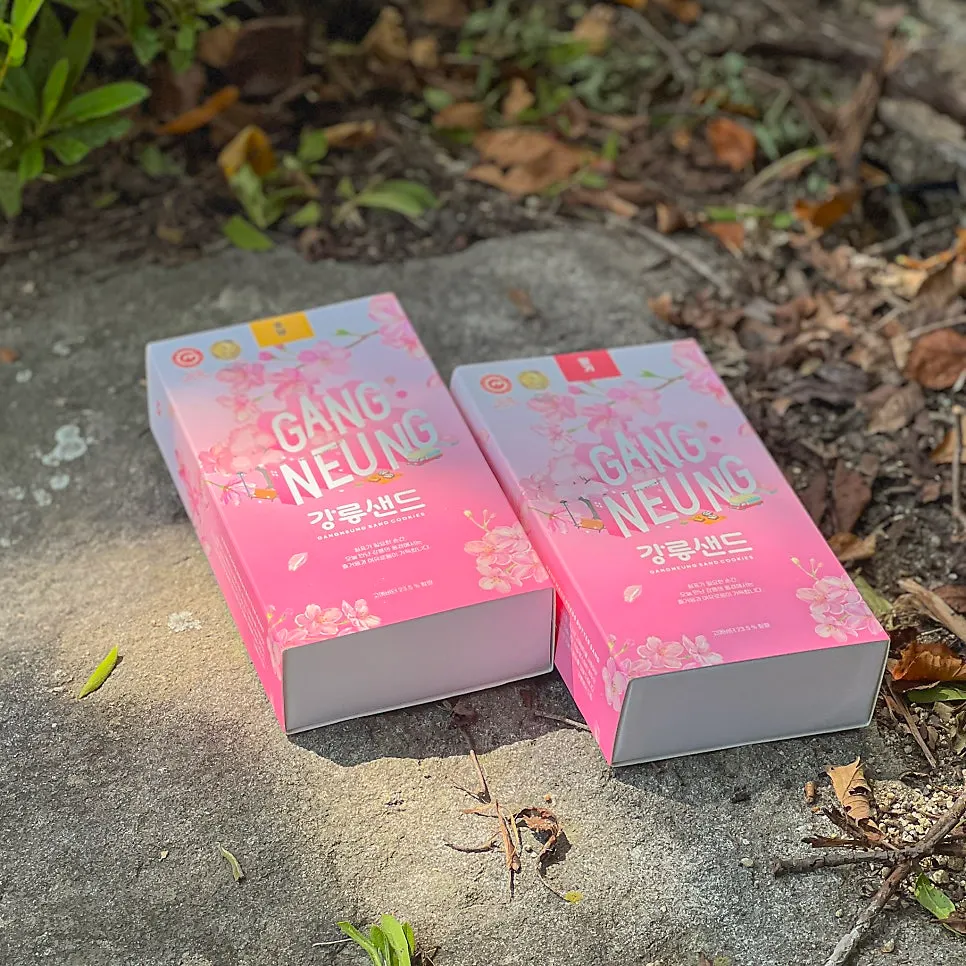Sturdy gift box packaging for Gangneung Sand