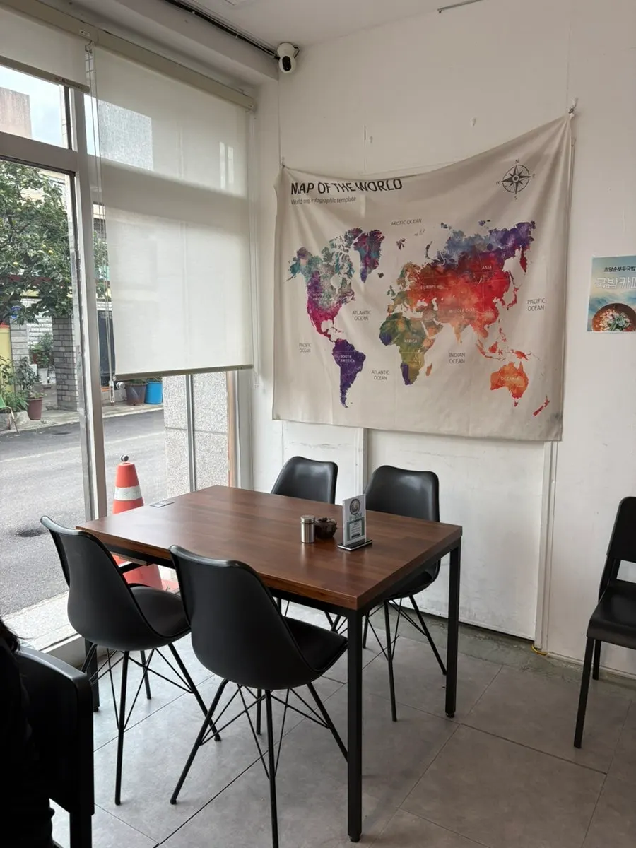 Cute, cozy interior of Gukbap Cafe Pick Up To You