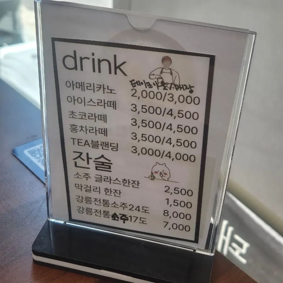 A cup of coffee enjoyed after the meal