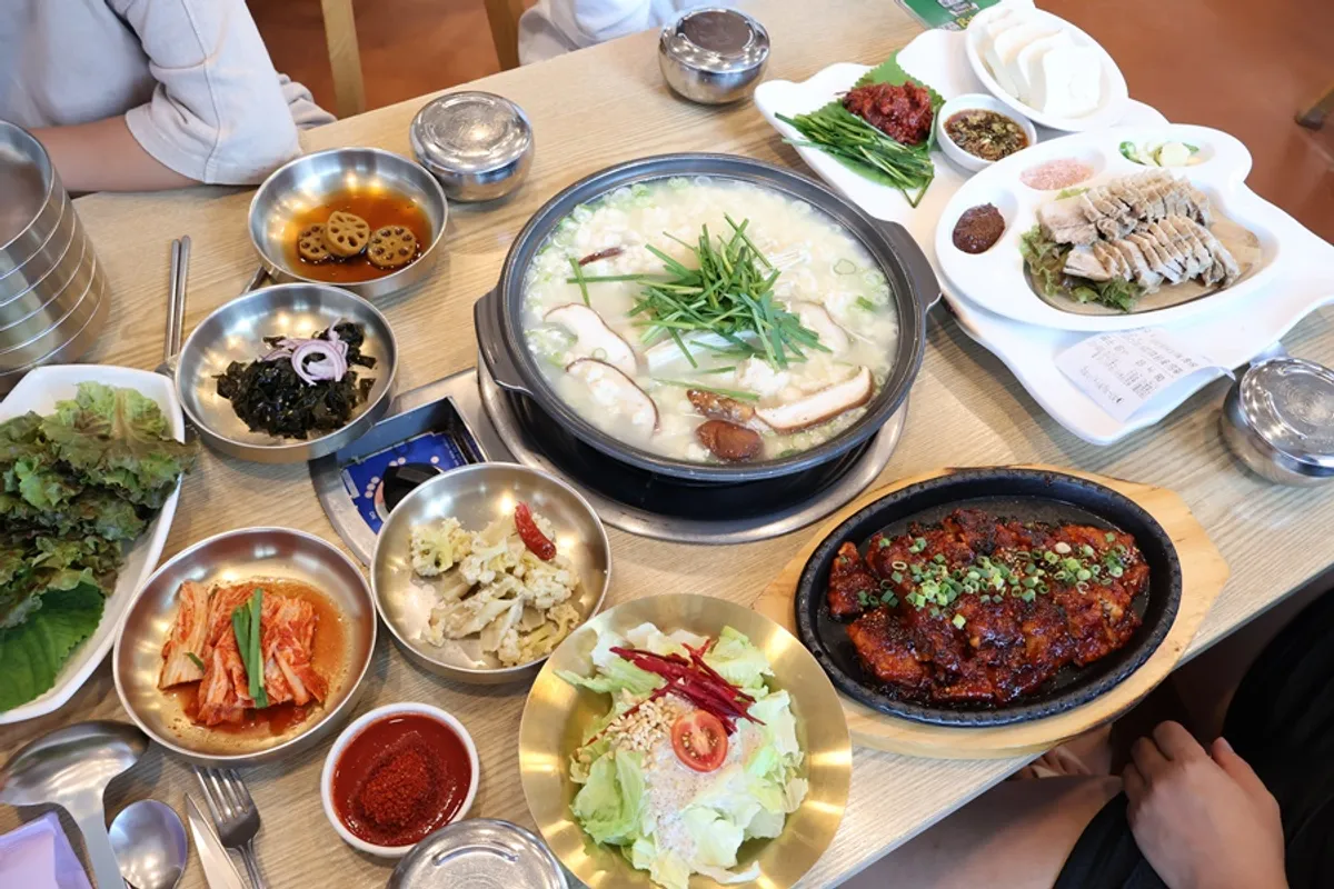 초당 명품밥상 4인 상차림