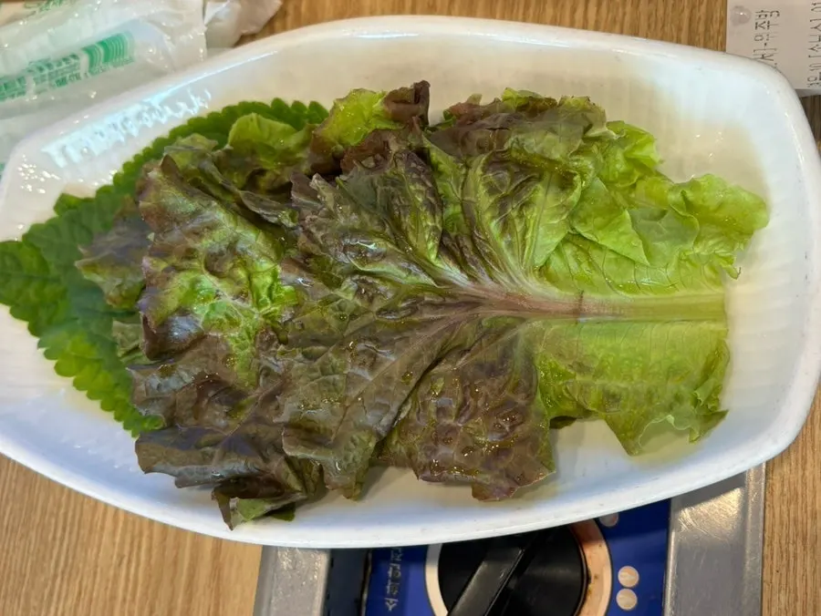 정은숙초당순두부 밑반찬 접시