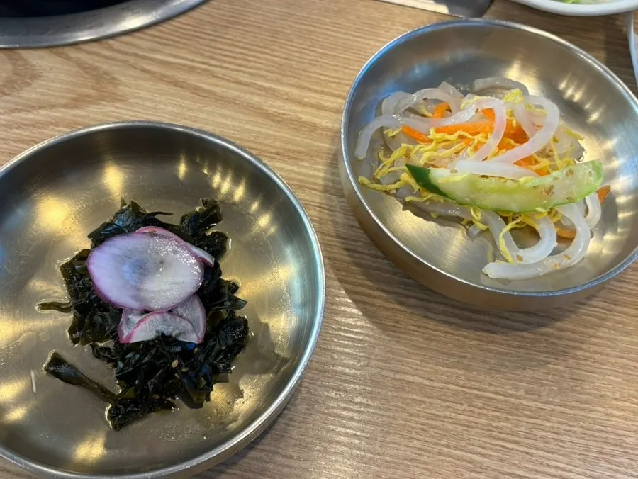 가자미식해 등 정은숙초당순두부 반찬