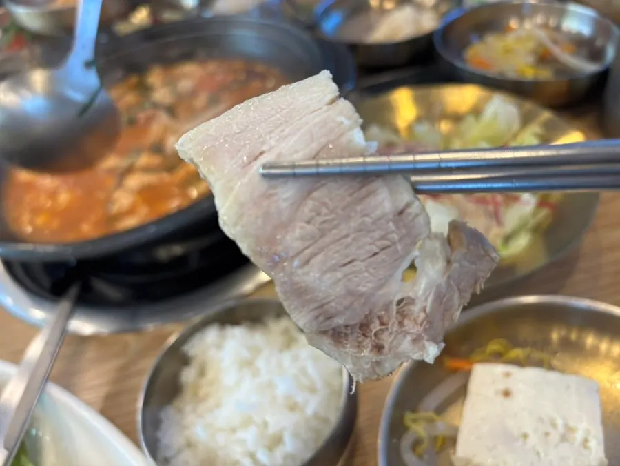 코다리 양념구이와 밥