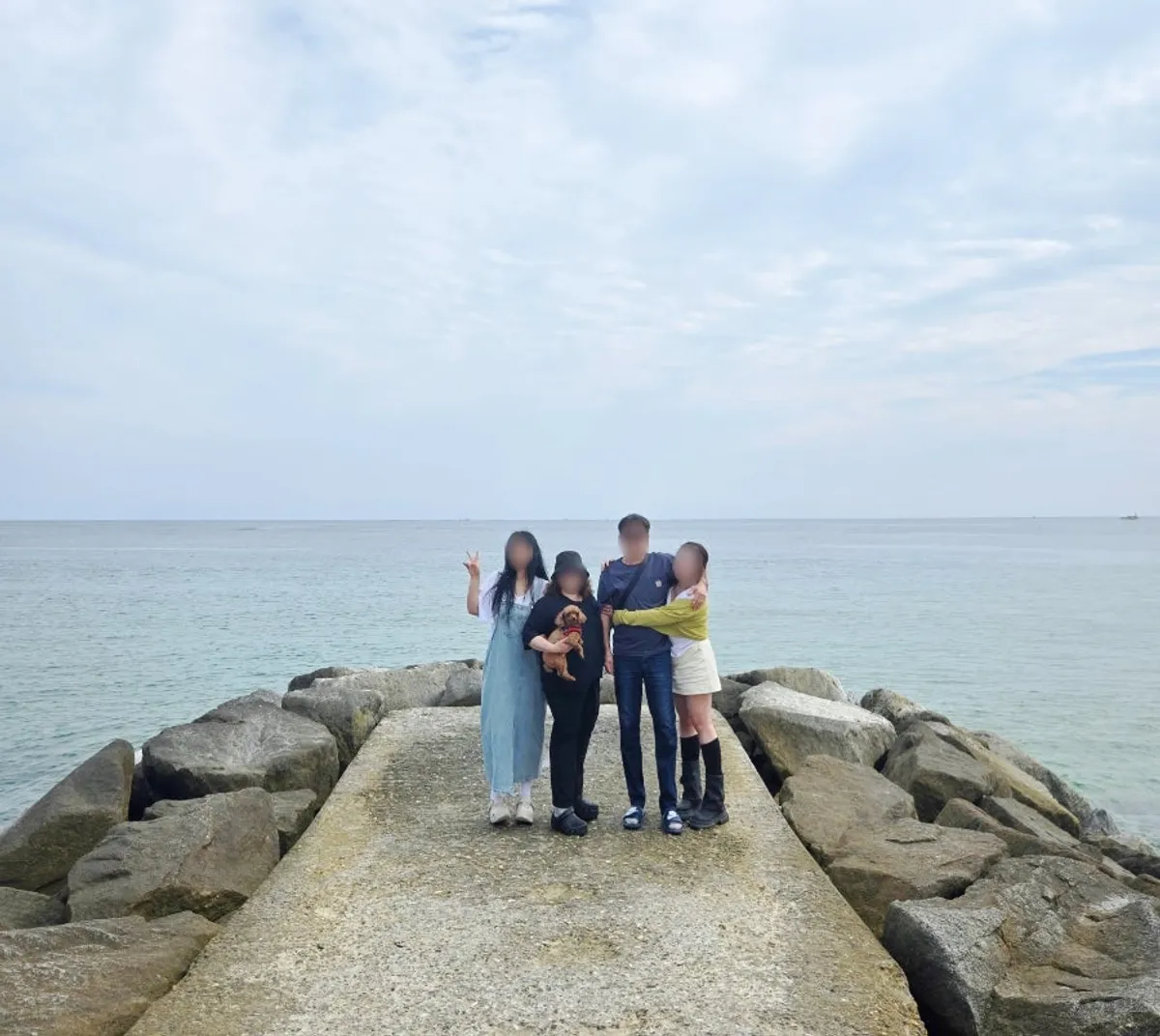 View of the Goblin (Dokkaebi) filming location near Yeongjin Beach
