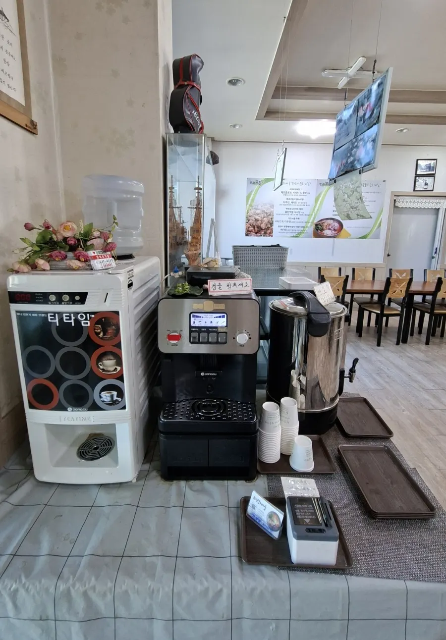 강릉시 안심식당 지정 표식