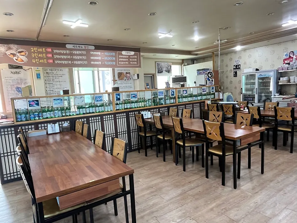 연화마을 꼬막비빔밥 매장 내부