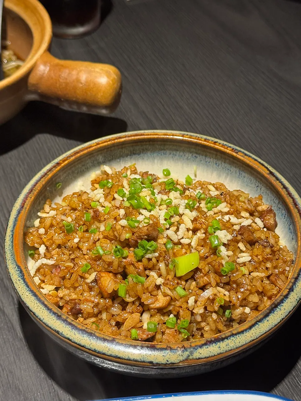 Peking duck fried rice at Gang's Duck