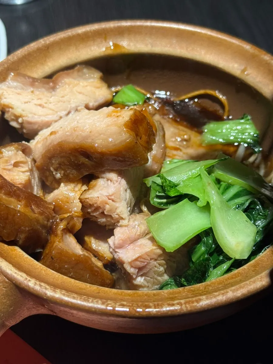 Cross-section of the sliced dongpo-yuk
