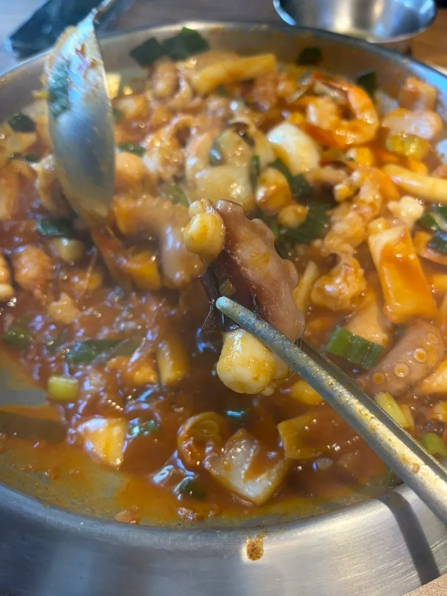 Perfectly cooked nakgopsae