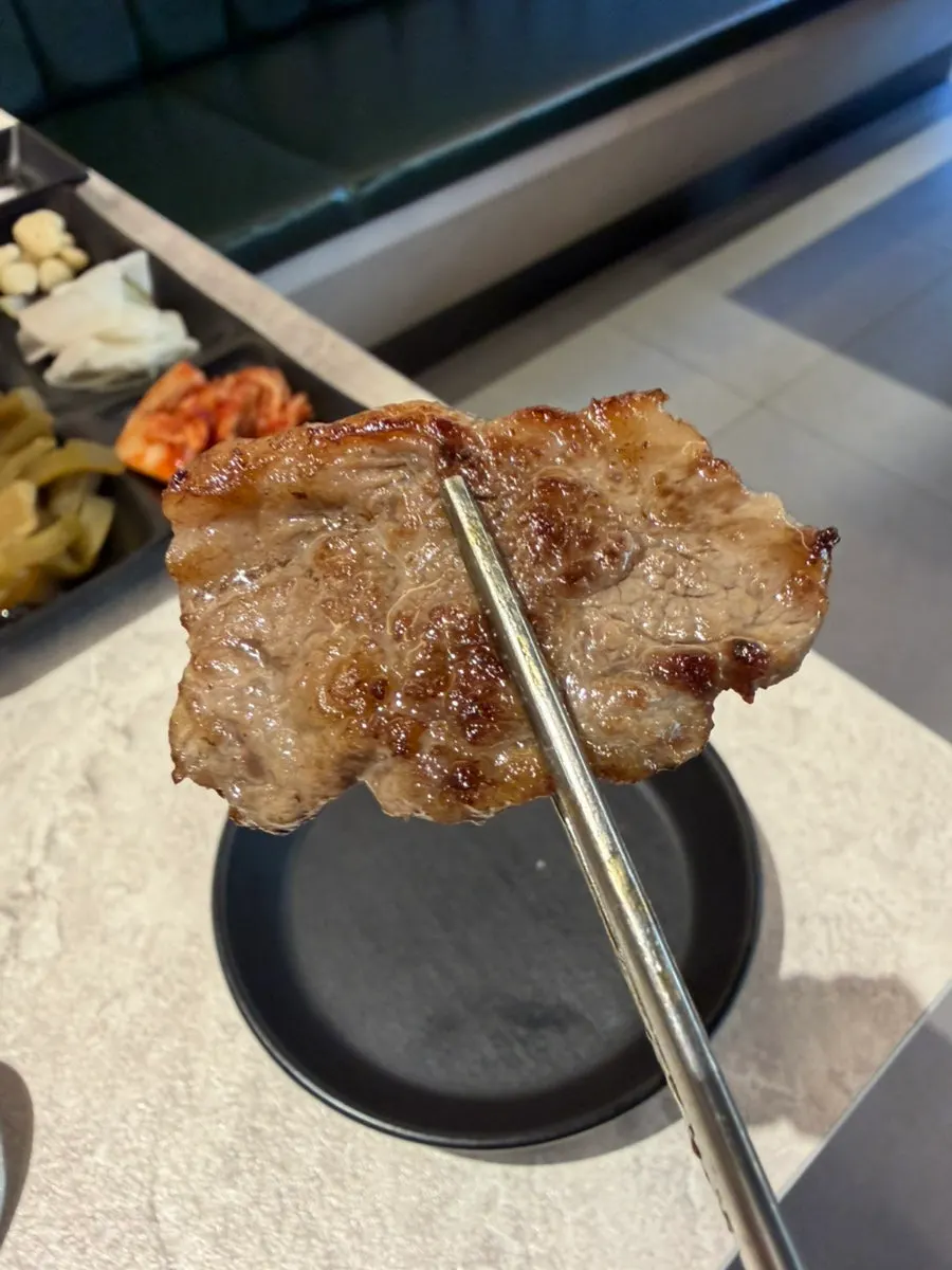 A grilled piece of royal beef short rib