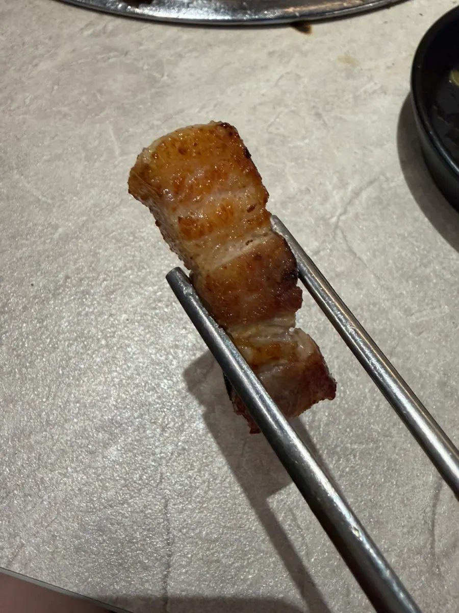Beef short rib wrapped in ssambaechu leaf