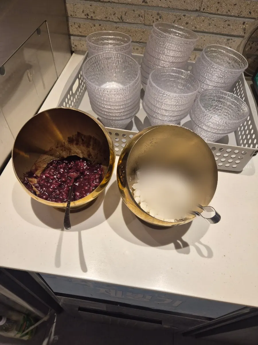Self-serve coffee and dessert bar