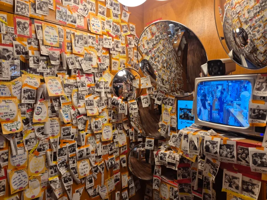 Interior of the store filled with hip decorations