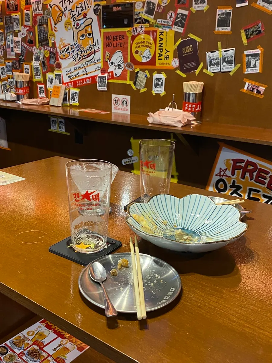 Closing photo of Ganppa Beer Sinnonhyeon Hyeongje branch